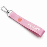 Peachy Keyring Wristlet