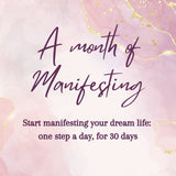 A Month of Manifesting - Journal