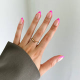 Pink Tip (Gel) - Pressing Nails