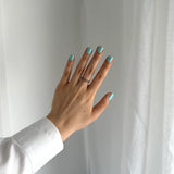 Tiffany Blue Extra Short - Pressing Nails