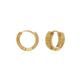 Pillar Hoops - KatyB Jewellery