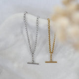 T Bar Necklace - KatyB Jewellery