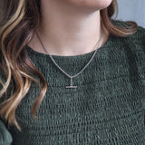 T Bar Necklace - KatyB Jewellery