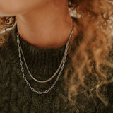 Paperclip Chain Necklace - KatyB Jewellery