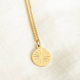 Circle Daisy Necklace - KatyB Jewellery