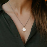 Circle Daisy Necklace - KatyB Jewellery