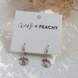 KatyB X Peachy Earrings - SILVER