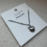 KatyB X Peachy Necklace - SILVER